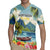 Pitons Saint Lucia Rugby Jersey Hibiscus Flowers - Wonder Print Shop