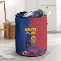 Afro-Haitians Football Laundry Basket Les Grenadiers 2026 World Football - Wonder Print Shop