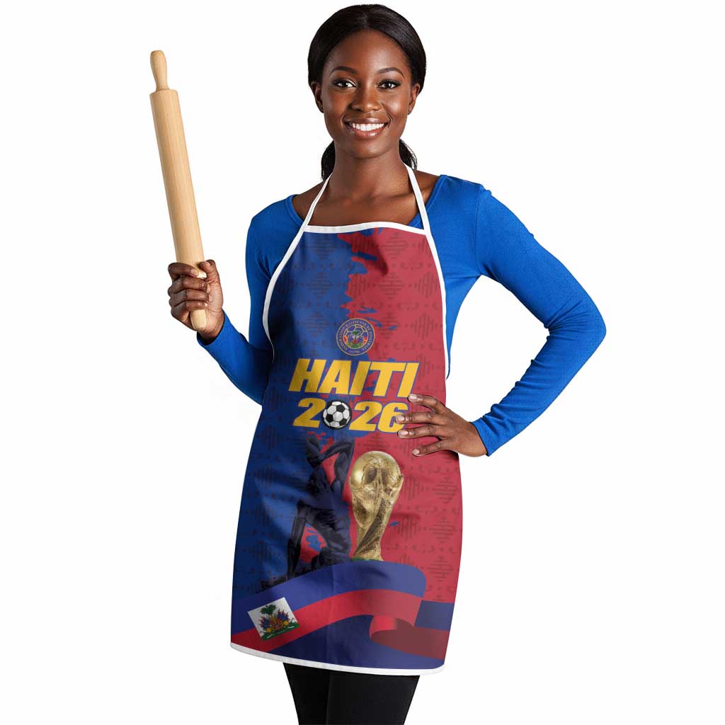 Afro-Haitians Football Apron Les Grenadiers 2026 World Football - Wonder Print Shop