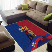 Afro-Haitians Football Area Rug Les Grenadiers 2026 World Football - Wonder Print Shop