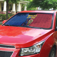 Afro-Haitians Football Auto Sun Shade Les Grenadiers 2026 World Football - Wonder Print Shop
