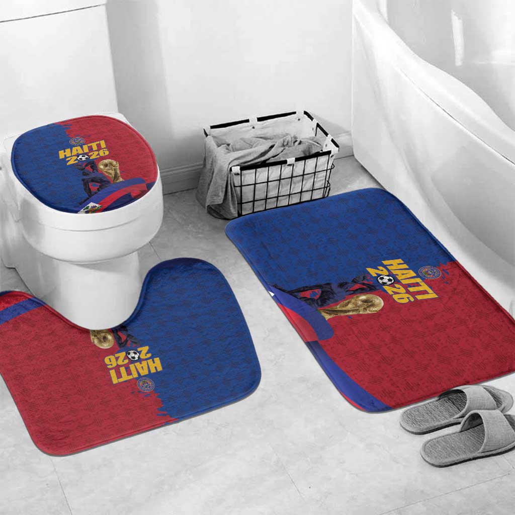 Afro-Haitians Football Bathroom Set Les Grenadiers 2026 World Football - Wonder Print Shop