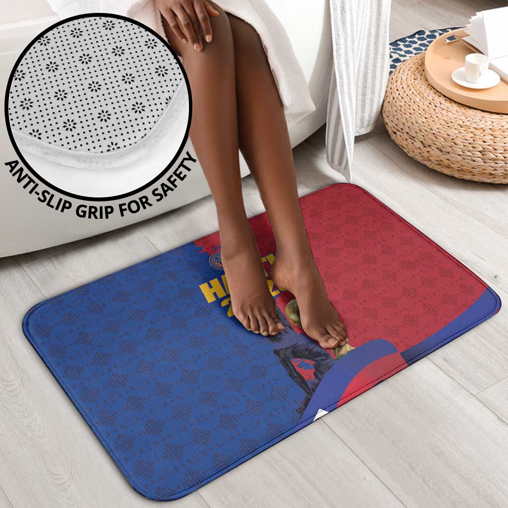 Afro-Haitians Football Bathroom Set Les Grenadiers 2026 World Football - Wonder Print Shop