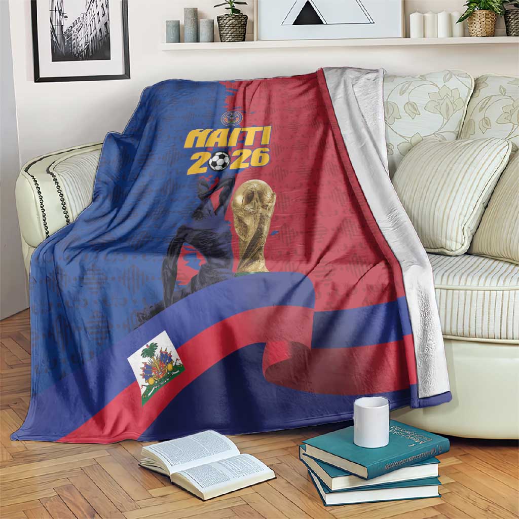 Afro-Haitians Football Blanket Les Grenadiers 2026 World Football - Wonder Print Shop