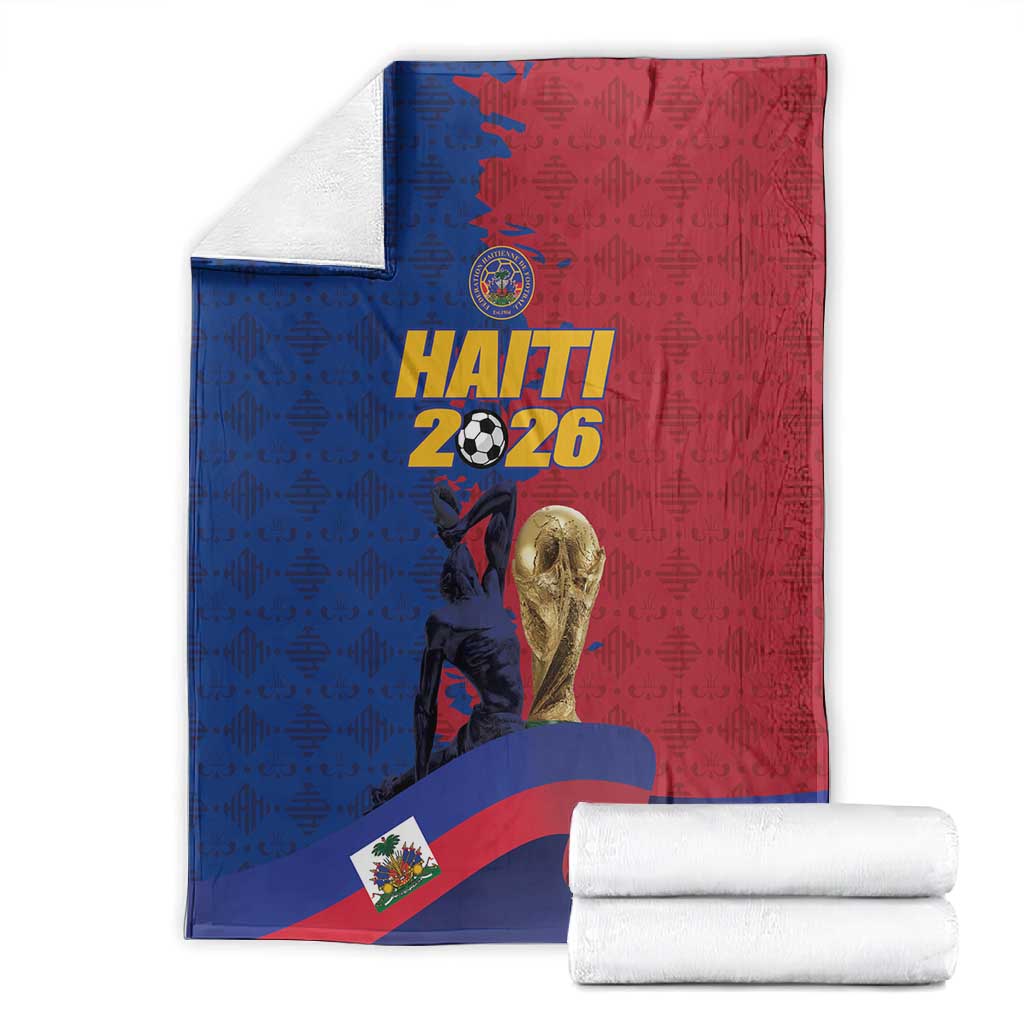 Afro-Haitians Football Blanket Les Grenadiers 2026 World Football - Wonder Print Shop