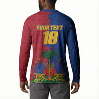 Custom Afro-Haitians Football Button Sweatshirt Les Grenadiers 2026 World Football