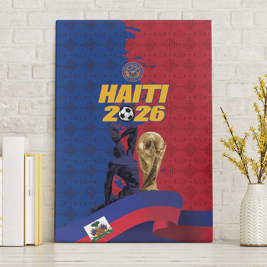 Afro-Haitians Football Canvas Wall Art Les Grenadiers 2026 World Football - Wonder Print Shop