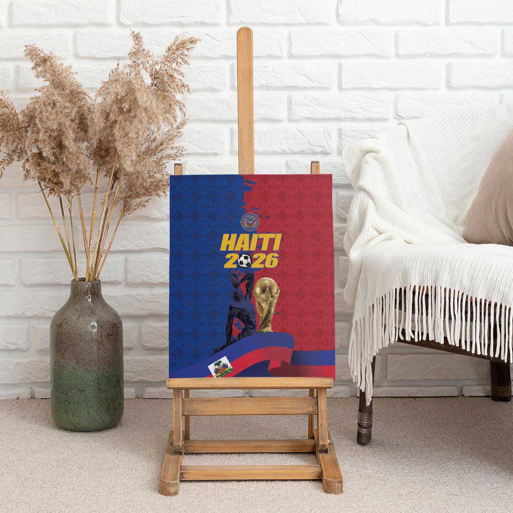 Afro-Haitians Football Canvas Wall Art Les Grenadiers 2026 World Football - Wonder Print Shop