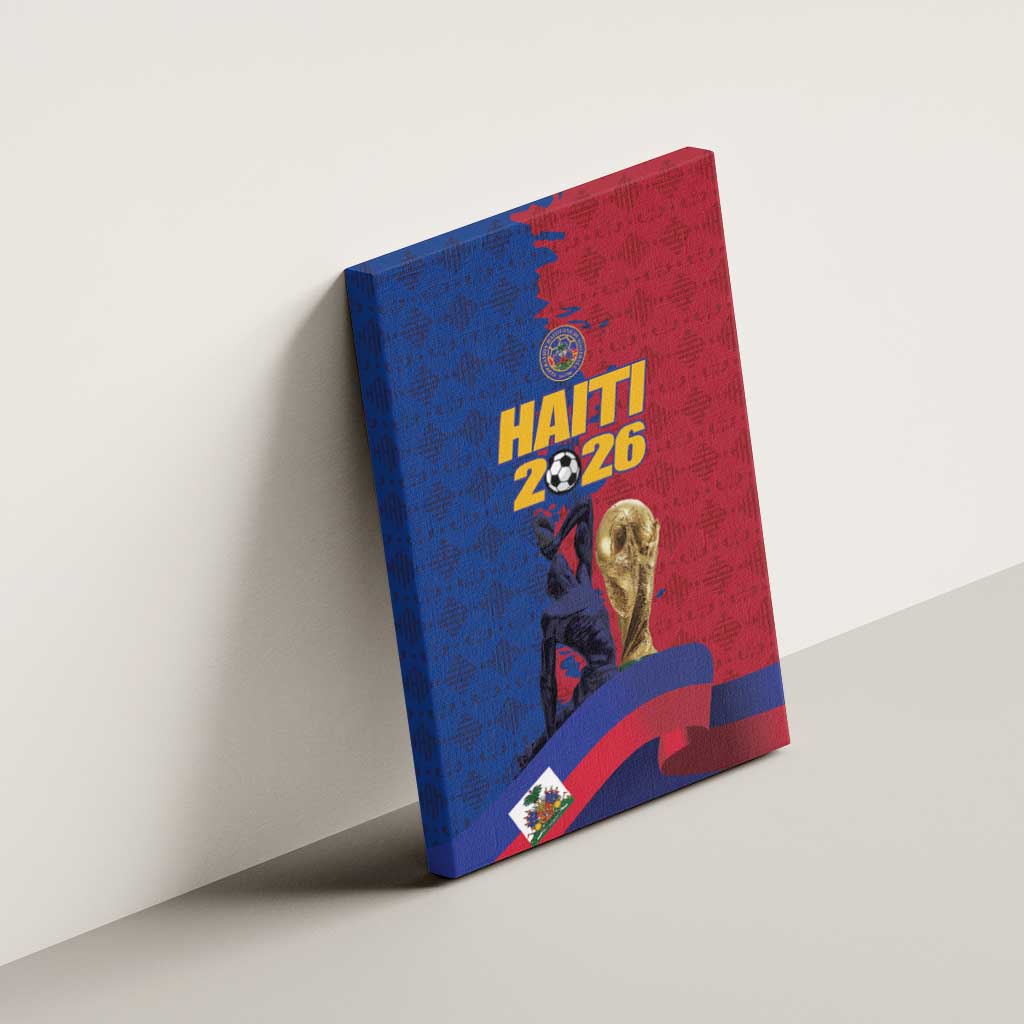 Afro-Haitians Football Canvas Wall Art Les Grenadiers 2026 World Football - Wonder Print Shop