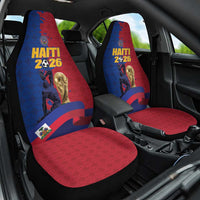 Afro-Haitians Football Car Seat Cover Les Grenadiers 2026 World Football - Wonder Print Shop