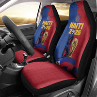 Afro-Haitians Football Car Seat Cover Les Grenadiers 2026 World Football - Wonder Print Shop
