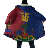 Custom Afro-Haitians Football Cloak Les Grenadiers 2026 World Football - Wonder Print Shop