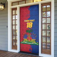 Custom Afro-Haitians Football Door Cover Les Grenadiers 2026 World Football - Wonder Print Shop