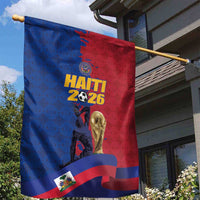 Afro-Haitians Football Garden Flag Les Grenadiers 2026 World Football - Wonder Print Shop