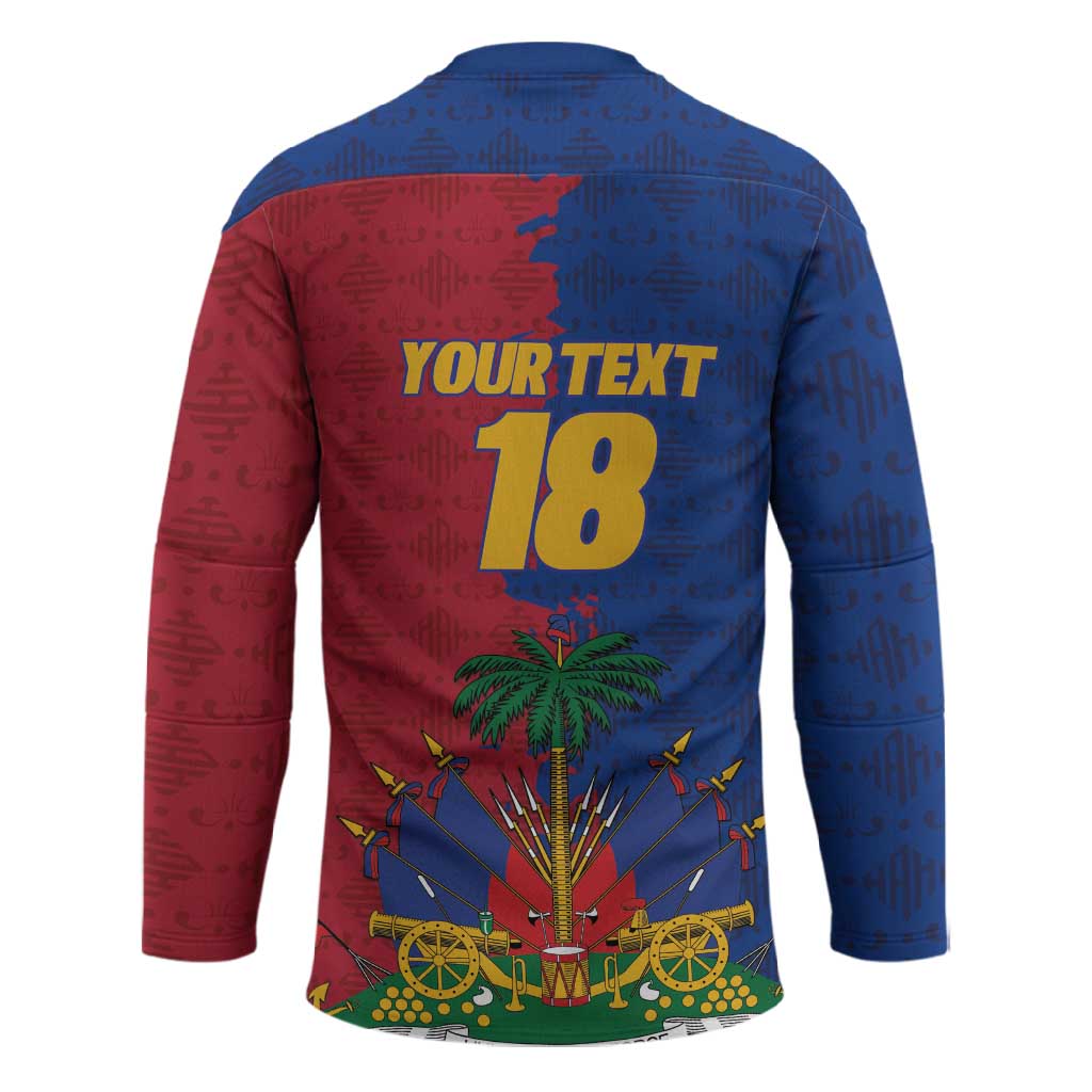 Custom Afro-Haitians Football Hockey Jersey Les Grenadiers 2026 World Football - Wonder Print Shop