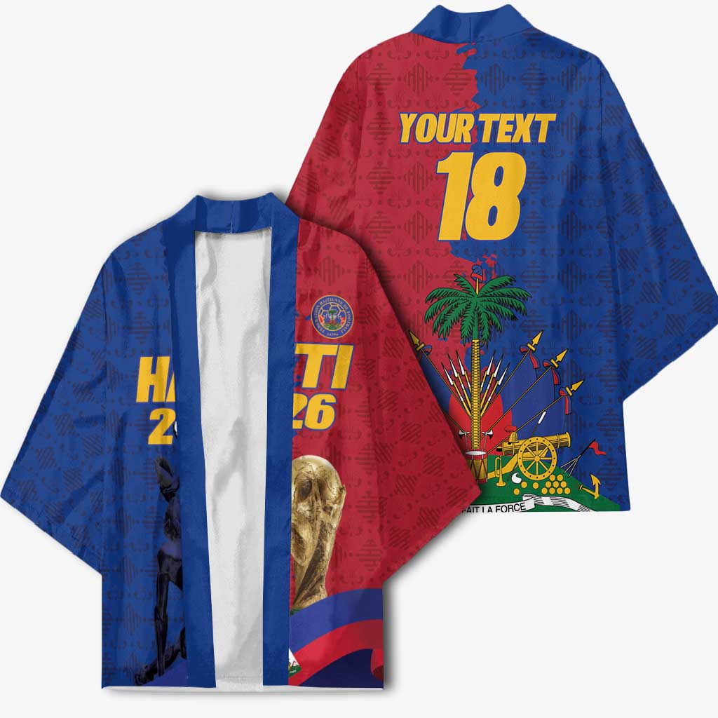 Custom Afro-Haitians Football Kimono Les Grenadiers 2026 World Football - Wonder Print Shop