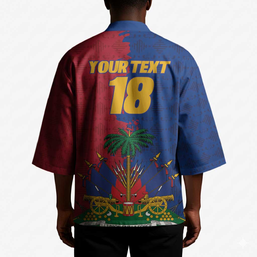 Custom Afro-Haitians Football Kimono Les Grenadiers 2026 World Football - Wonder Print Shop