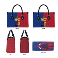 Afro-Haitians Football Leather Bag Les Grenadiers 2026 World Football - Wonder Print Shop