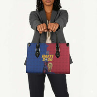 Afro-Haitians Football Leather Bag Les Grenadiers 2026 World Football - Wonder Print Shop