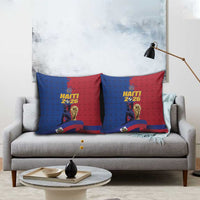 Afro-Haitians Football Pillow Cover Les Grenadiers 2026 World Football - Wonder Print Shop