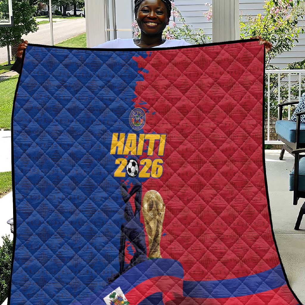 Afro-Haitians Football Quilt Les Grenadiers 2026 World Football - Wonder Print Shop