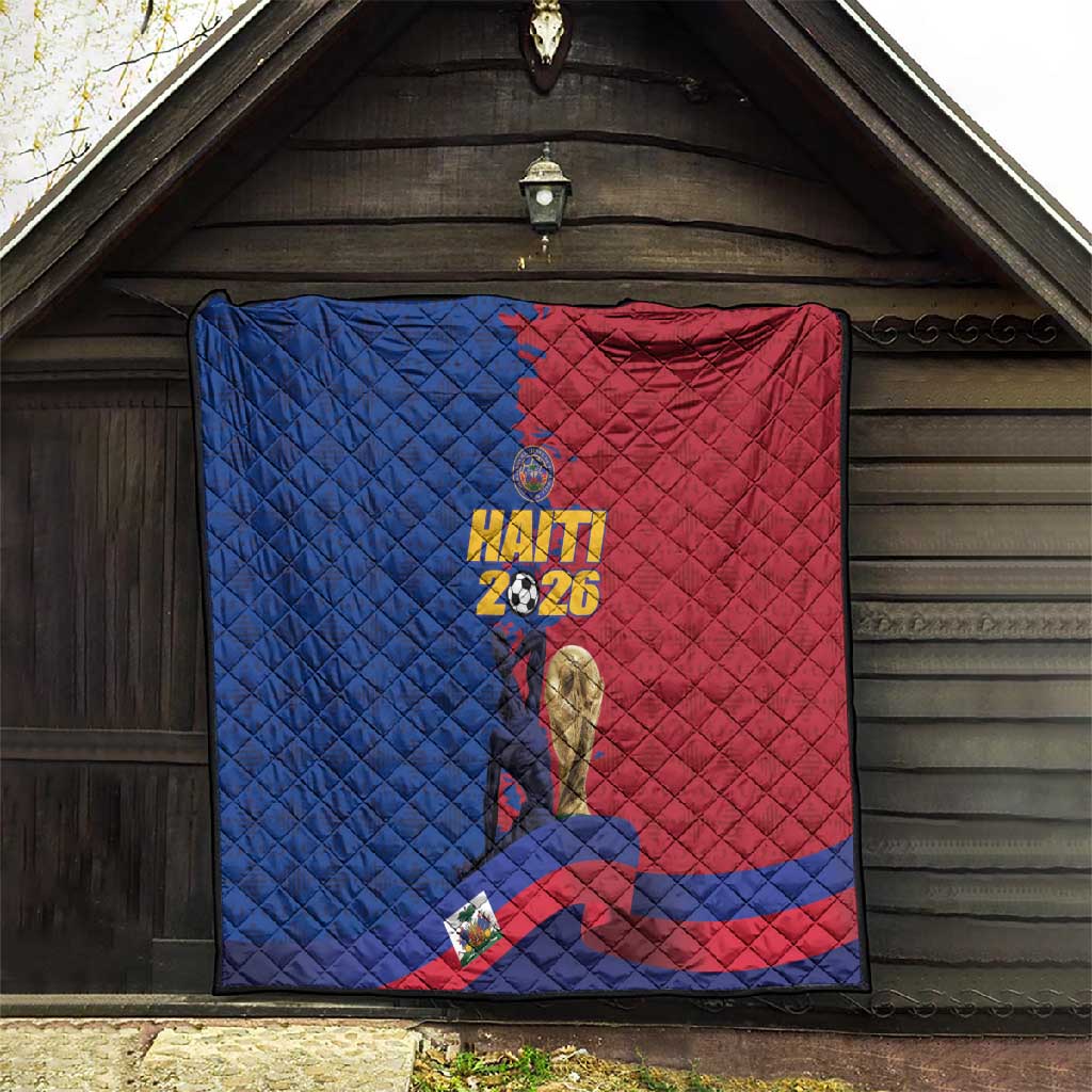 Afro-Haitians Football Quilt Les Grenadiers 2026 World Football - Wonder Print Shop