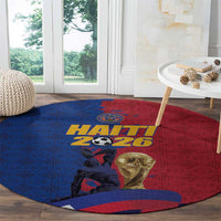 Afro-Haitians Football Round Carpet Les Grenadiers 2026 World Football - Wonder Print Shop