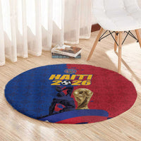 Afro-Haitians Football Round Carpet Les Grenadiers 2026 World Football - Wonder Print Shop