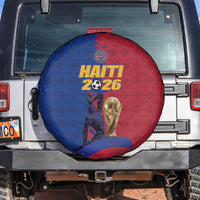 Afro-Haitians Football Spare Tire Cover Les Grenadiers 2026 World Football - Wonder Print Shop