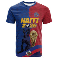Custom Afro-Haitians Football T shirt Les Grenadiers 2026 World Football - Wonder Print Shop