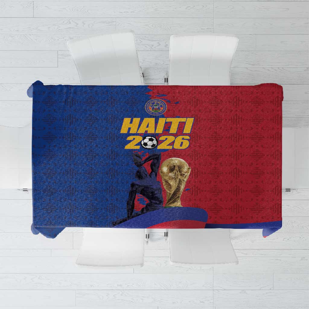 Afro-Haitians Football Tablecloth Les Grenadiers 2026 World Football - Wonder Print Shop
