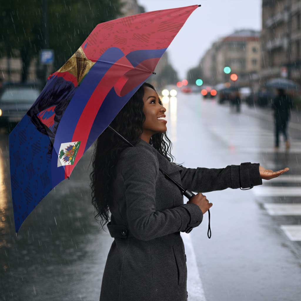 Afro-Haitians Football Umbrella Les Grenadiers 2026 World Football - Wonder Print Shop