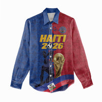 Custom Afro-Haitians Football Women Casual Shirt Les Grenadiers 2026 World Football - Wonder Print Shop