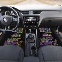 Mardi Gras 504 Nola New Orleans Car Mats Mask Up Beads Out - Wonder Print Shop
