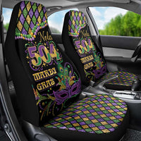 Mardi Gras 504 Nola New Orleans Car Seat Cover Mask Up Beads Out - Wonder Print Shop