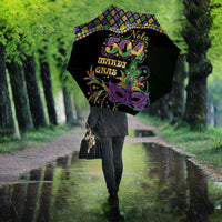Mardi Gras 504 Nola New Orleans Umbrella Mask Up Beads Out - Wonder Print Shop