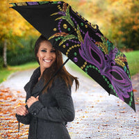 Mardi Gras 504 Nola New Orleans Umbrella Mask Up Beads Out - Wonder Print Shop