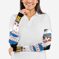 Serbia Statehood Day Arm Sleeves Saint Sava with Serbian Eagle