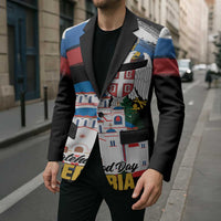 Serbia Statehood Day Blazer Saint Sava with Serbian Eagle