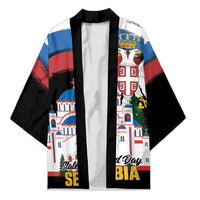 Serbia Statehood Day Kimono Saint Sava with Serbian Eagle