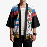 Serbia Statehood Day Kimono Saint Sava with Serbian Eagle