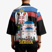 Serbia Statehood Day Kimono Saint Sava with Serbian Eagle