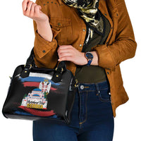 Serbia Statehood Day Shoulder Handbag Saint Sava with Serbian Eagle
