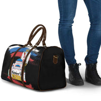 Serbia Statehood Day Travel Bag Saint Sava with Serbian Eagle