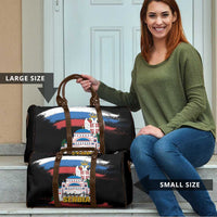 Serbia Statehood Day Travel Bag Saint Sava with Serbian Eagle