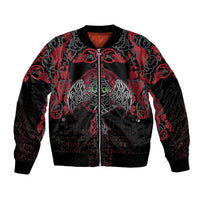 Black Dragon Vikings Bomber Jacket - Wonder Print Shop