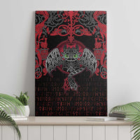 Black Dragon Vikings Canvas Wall Art - Wonder Print Shop