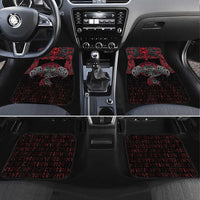 Black Dragon Vikings Car Mats - Wonder Print Shop