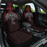 Black Dragon Vikings Car Seat Cover - Wonder Print Shop
