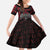 Black Dragon Vikings Family Matching Off The Shoulder Long Sleeve Dress and Hawaiian Shirt - Wonder Print Shop